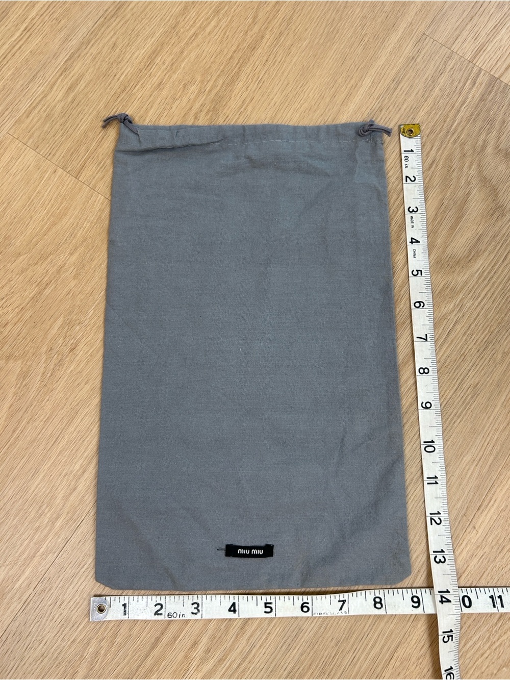 Miu Miu Drawstring Dust Bag